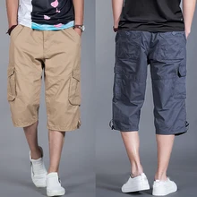 Новое поступление Повседневное карман семь мульти Свободный Повседневный хлопковый супер большой модная Остроносая обувь молодых Для мужчин для девочек; Детские шорты; Размеры M-5XL 6XL 7XL