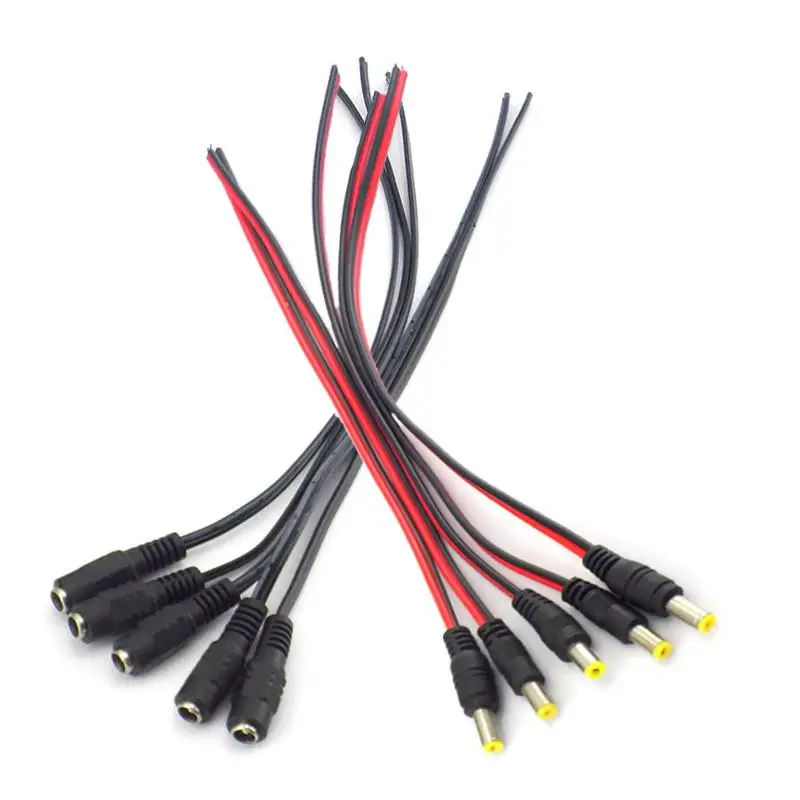 

DC Male Plug Cable for CCTV Camera Security System DC Power Extension Cable Plug Adaptor r20