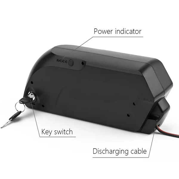 Best Tigershark lithium ion battery pack 36V 20Ah Electric Bike battery with USB fit for 36v 1000W Bafang motor kit For LG Cell 10