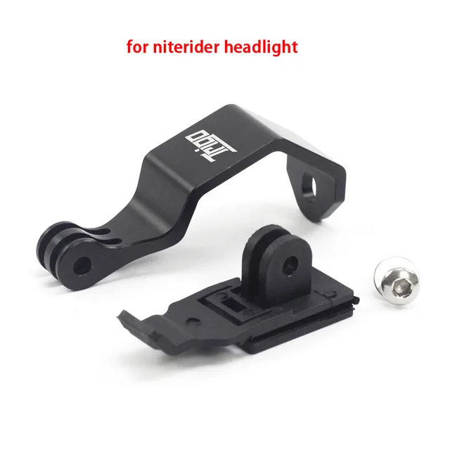 Bike Headlight Mount For Brompton Cateye Gopro Action Camera Holder BLACK