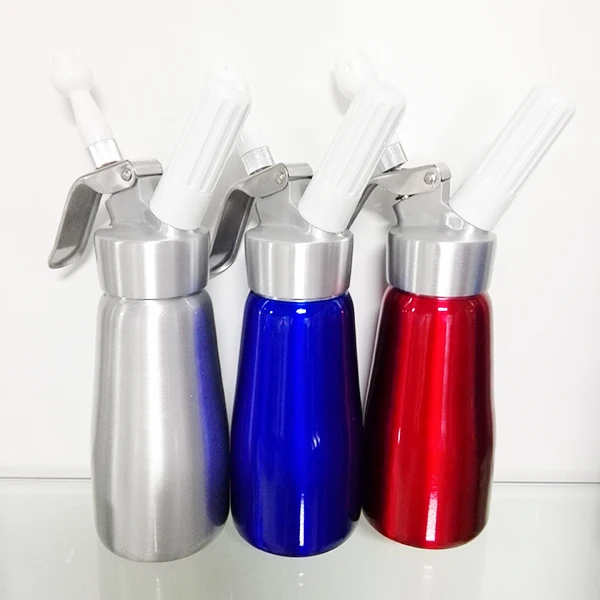 250ML Cream dispenser with Aluminum head