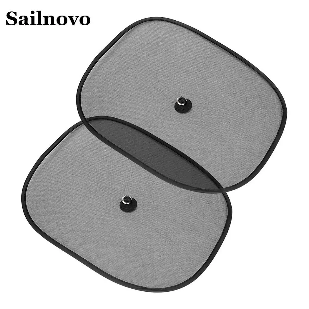 

Sailnovo 44 x 36cm Car Sunlight Blocking Window Inside Car Screen Curtain Suction Cup Type Sunscreen Shade Sun Block Window