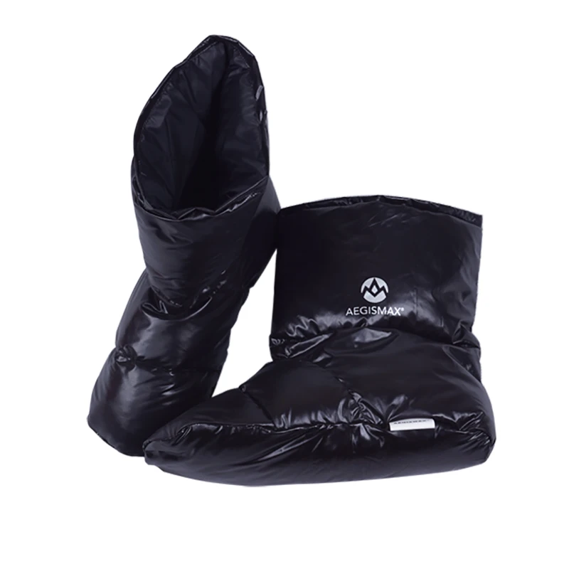 Najtaniej AEGISMAX puchowe botki śpiące akcesoria do toreb puchowe kapcie Ultralight Camping Out miękkie skarpety Unisex Indoor Warm Journey
