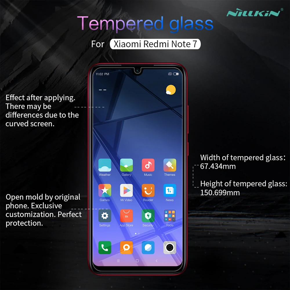 for Xiaomi Redmi Note 7 Tempered Glass Screen Protector (13)
