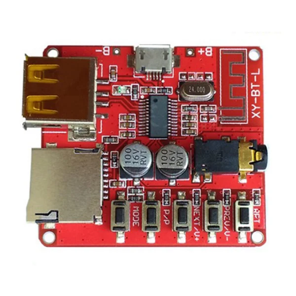 

Bluetooth decoder board MP3 lossless car speaker amplifier modified Bluetooth 4.1 circuit board