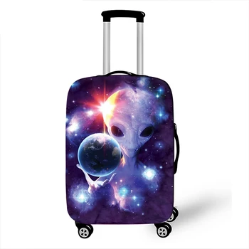 

18-32 Inch Universe Suitcase Cover Suitable Trolley Case Suitcase Dust Elastic Protective Cover Travel Accessories