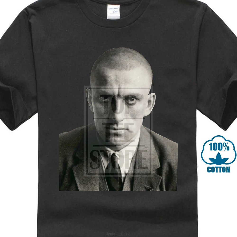 

Vladimir Mayakovsky T Shirt Novelist Author Writer Poetry Book Philosophyhot Sale Brand New Men Brand Tops Personalized