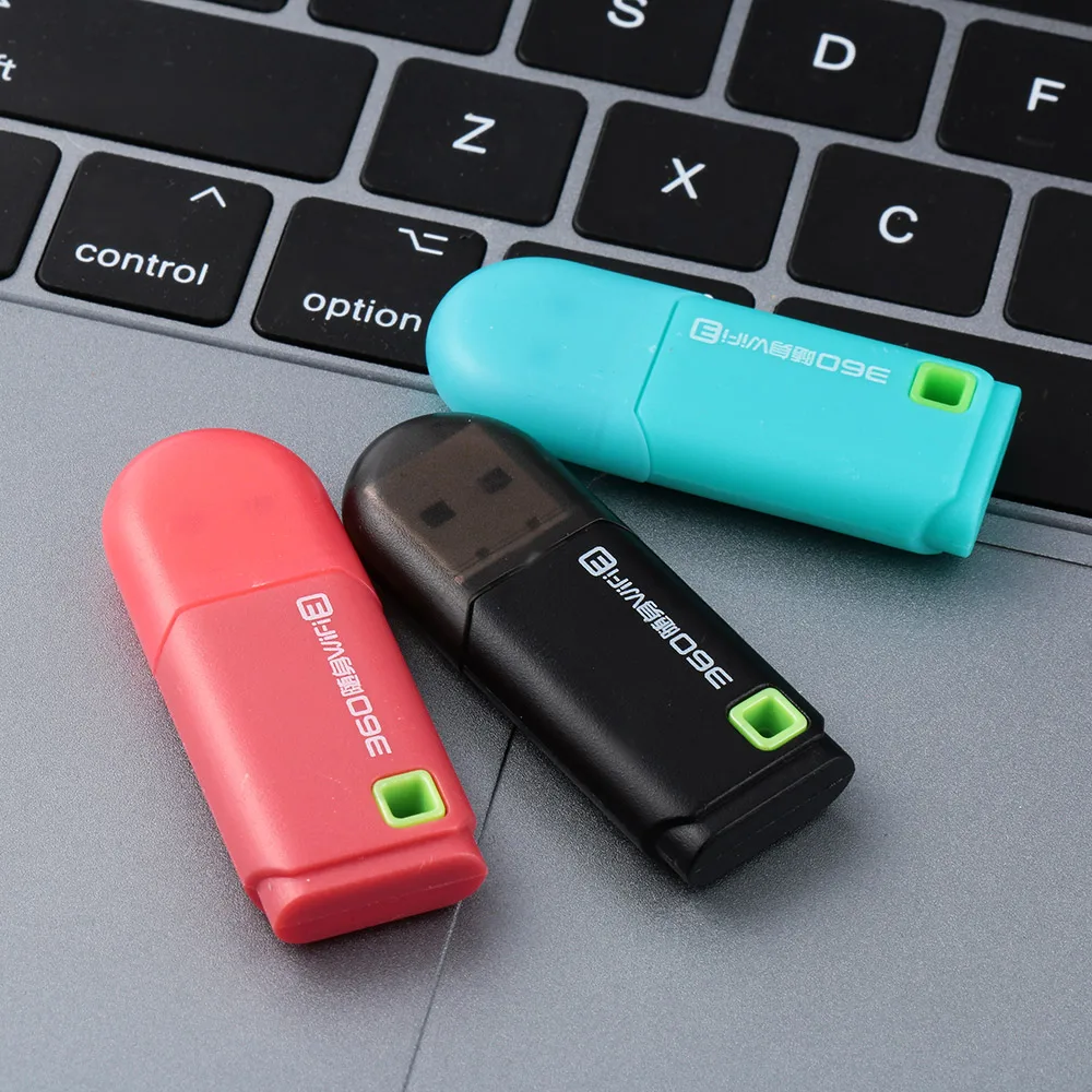 Mini USB 300MBPS WIFI Wireless Adapters PC Laptop Dongle Windows 10 8 7XP Vistas