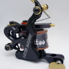 10 шт/лот профессиональная Литая железная для татуировок машина 10 Обертывания Катушки из нержавеющей стали татуировки тела искусства Ружья Катушки машины LPC-ITM-7037-5E