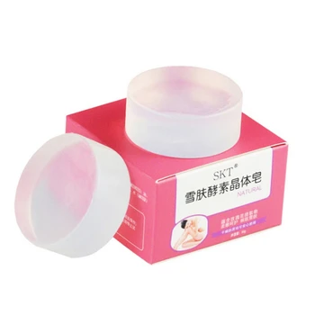 

Effective Handmade Crystal Soap Whitening Soap Dilute Melanin Brighten Skin Tone For Armpit Private Part 2019