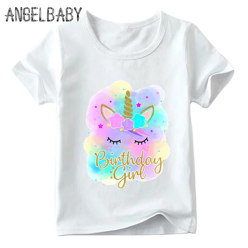 HelloWorlduk Toddler Baby Girl Guitar American Flag Funny Short Sleeve Cotton T Shirts Basic Tops Tee Clothes