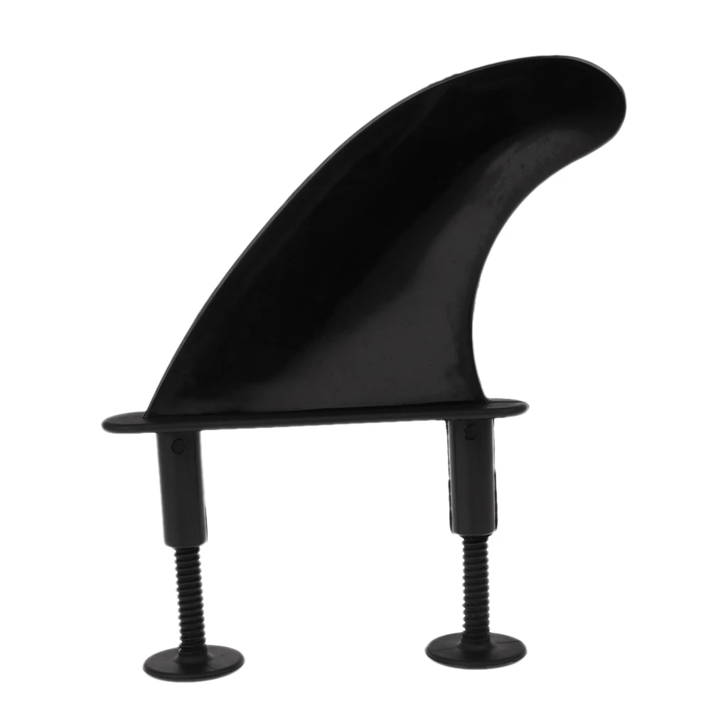 3pcs/set Surfboard Black Fin & Screws for Softboard/Surf Board Accessories Soft Top Surfboard Fins for Surfing enthusiasts