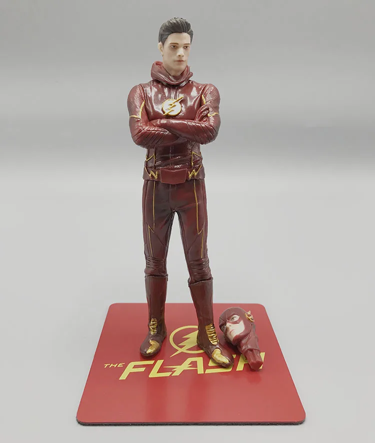 Good For Child The Flash Barry Allen DC Comic Super Hero Justice League Statue Figure Figurine Toys