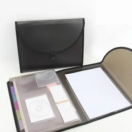 

Multifunction Business Office Organizer Expanding File Folder A4 Briefcase Folder Bag For Documents