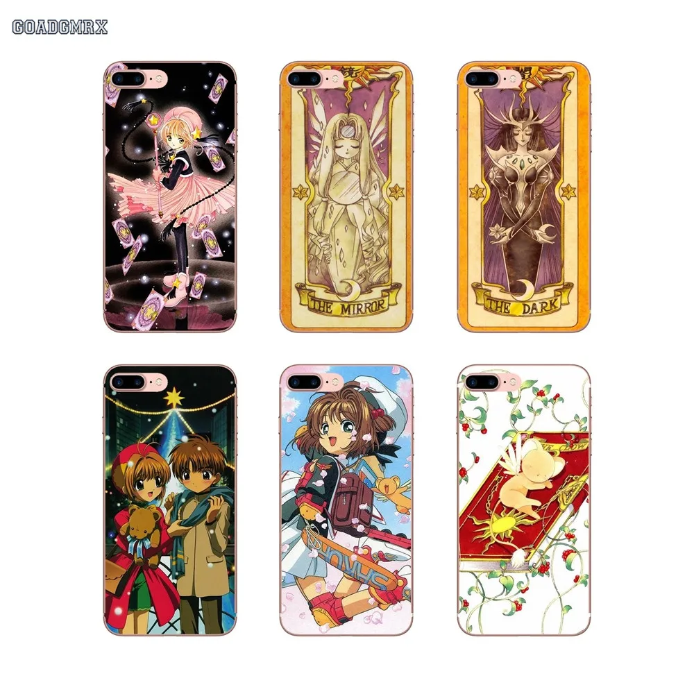 Cardcaptor Sakura Anime для Xiaomi Redmi 2 S2 Note 6 7 6A Mi 8 Lite 9 SE Pro Max 3 Mix S Pocophone F1 Мягкий силиконовый
