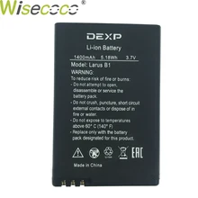 WISECOCO 2 шт новый оригинальный 1400mAh Larus B1 B 1 аккумулятор для DEXP