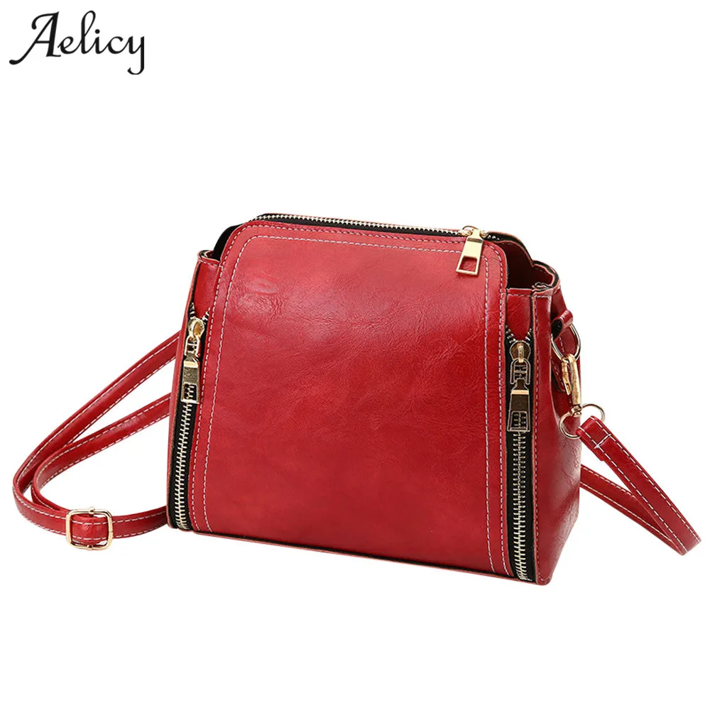Aelicy Famous Brand Women Messenger Bag Female Double Zipper Handbag Pu Leather Fashion Ladies Shoulder Bag Women Crossbody Bag Aelicy Famous Brand Women Messenger Bag Female Double Zipper Handbag Pu Leather Fashion Ladies Shoulder Bag Women Crossbody Bag