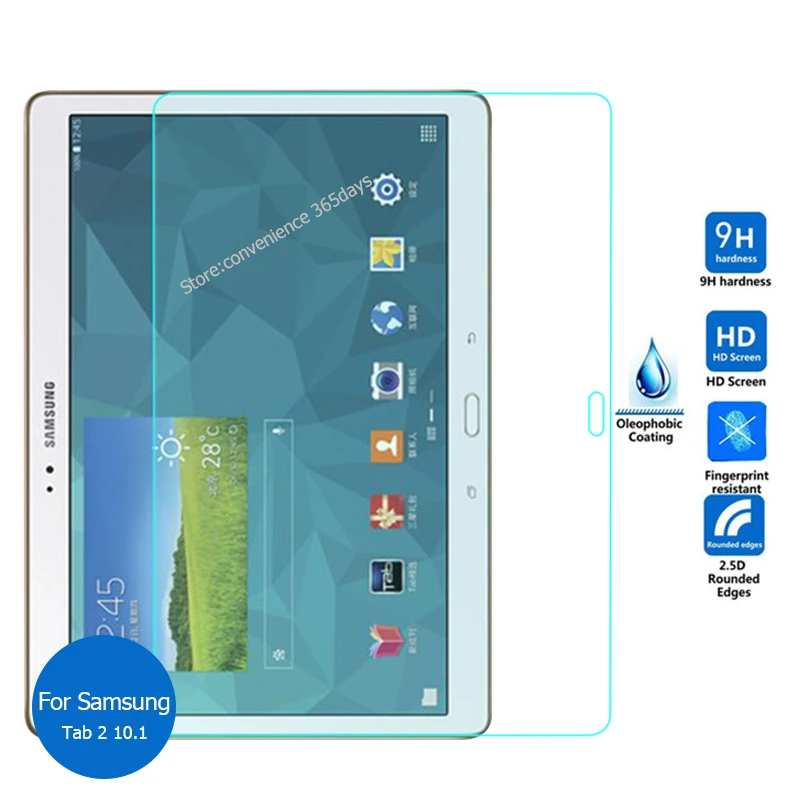 Закаленное стекло для защиты экрана 2 5 9h защитная пленка на Tab2 P5100 P5110 i915 P500 4G Lte