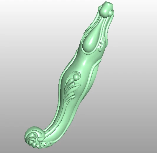 

3D model STL format file for cnc router carving engraving furniture sofa cabinet legs pattern design Artcam 587