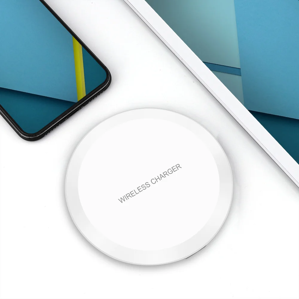 Беспроводное зарядное устройство DCAE QI для iPhone X 8 XS Max XR Samsung S10 S9 S8 Plus Xiaomi Mi 9