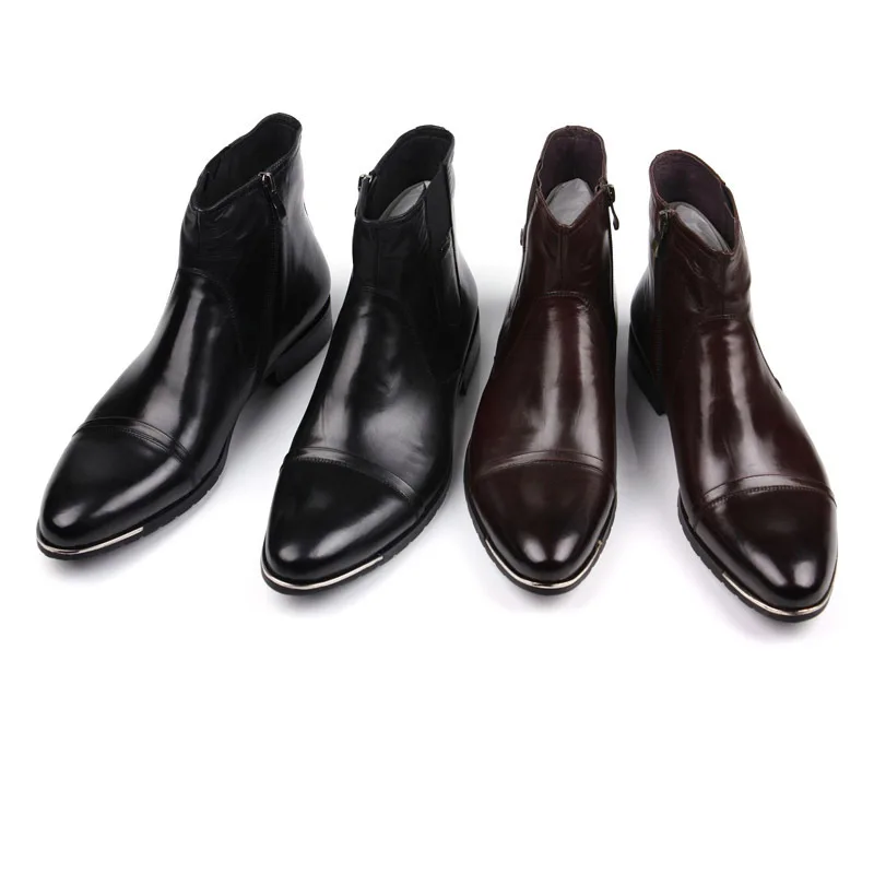 mens steel toe dress boots