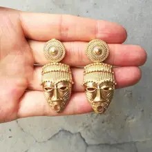 Нестареющие чудо-ретро серьги-гвоздики с геометрическими фигурами, вечерние серьги в стиле панк, подарки Brincos, супер подиум, редкая работа, винтажный Топ 3422