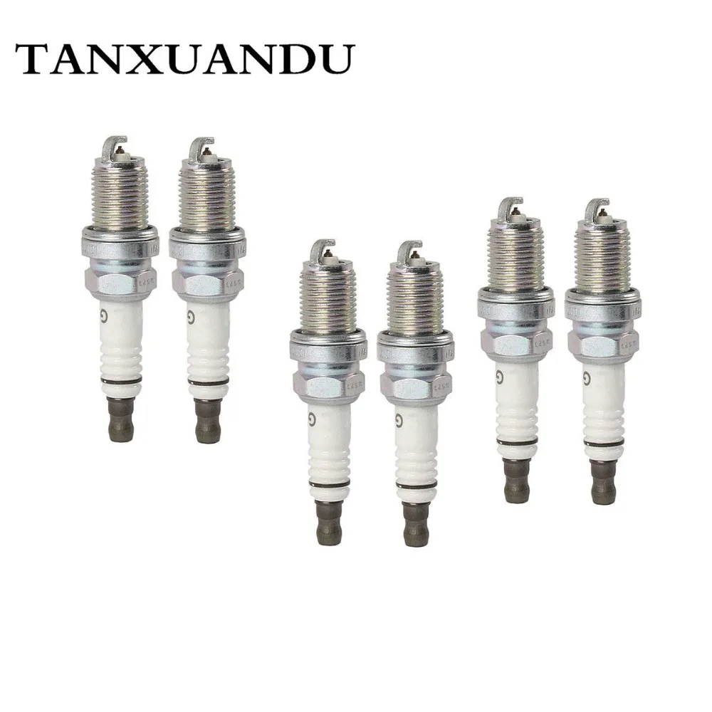 6Pcs Spark Plugs Fit For AUDI S4 B5 A6 S6 C5 Quattro A6 Allroad Quattro
