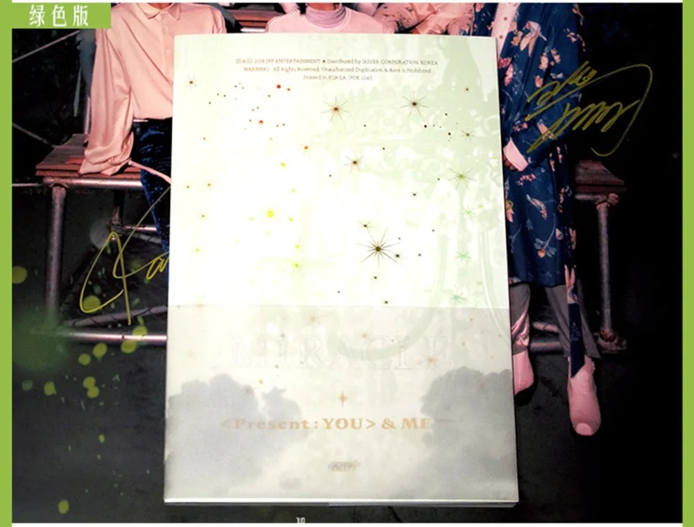 Подписанный GOT7 GOT 7 с автографом 3-й альбом Present: YOU& ME Edition CD+ photobook 122018