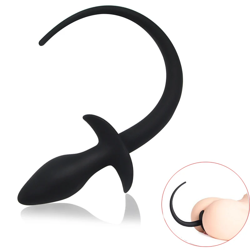 Silicone-Dog-Tail-Anal-Plug-Silicone-Prostate-Massager-G-Spot-Tails-Puppy-Play-Cosplay-Accessories-Crawls