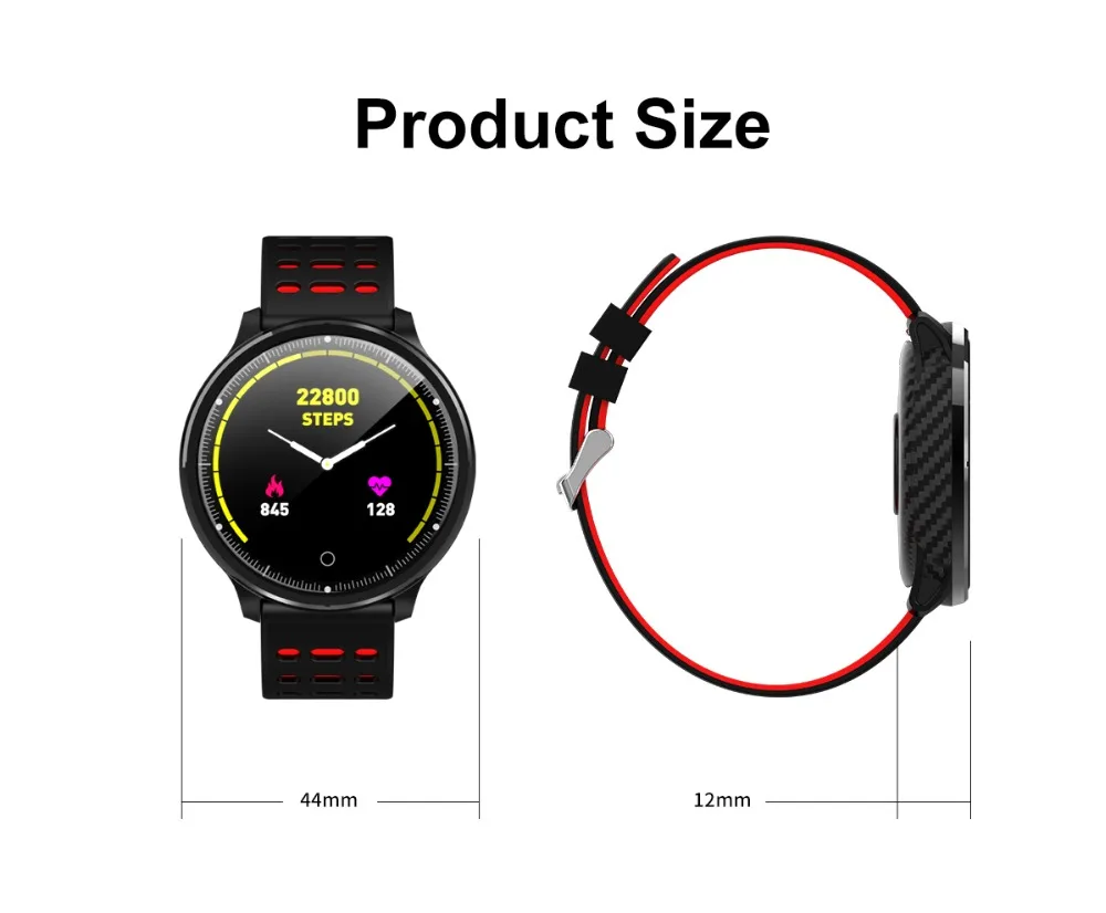 Смарт-часы P71 для мужчин и женщин, пульсометр, измеритель артериального давления, спортивные часы, трекер сна, фитнес, умные часы, IP68, водонепроницаемые