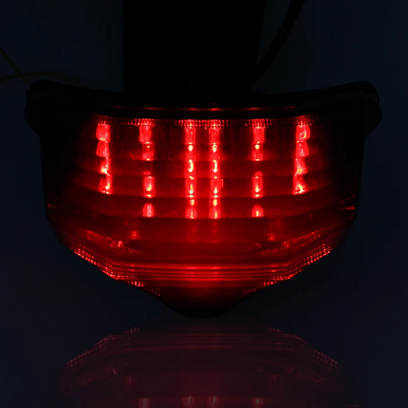 Nordson Motorcycle Motocross Rear Tail Light Brake Turn Signals LED Light Signal Lamp Motocross for Yamaha FZ600 FZ6 FAZER