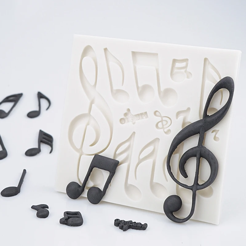 

Music Symbol Silicone Mold Fondant Mould Cake Decorating Tools Chocolate Gumpaste Molds, Sugarcraft, Kitchen Gadgets