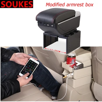 

Car Modification Movable Center Console Armrest Box For Peugeot 206 307 407 308 208 3008 Toyota Corolla Yaris Rav4 Avensis Mini