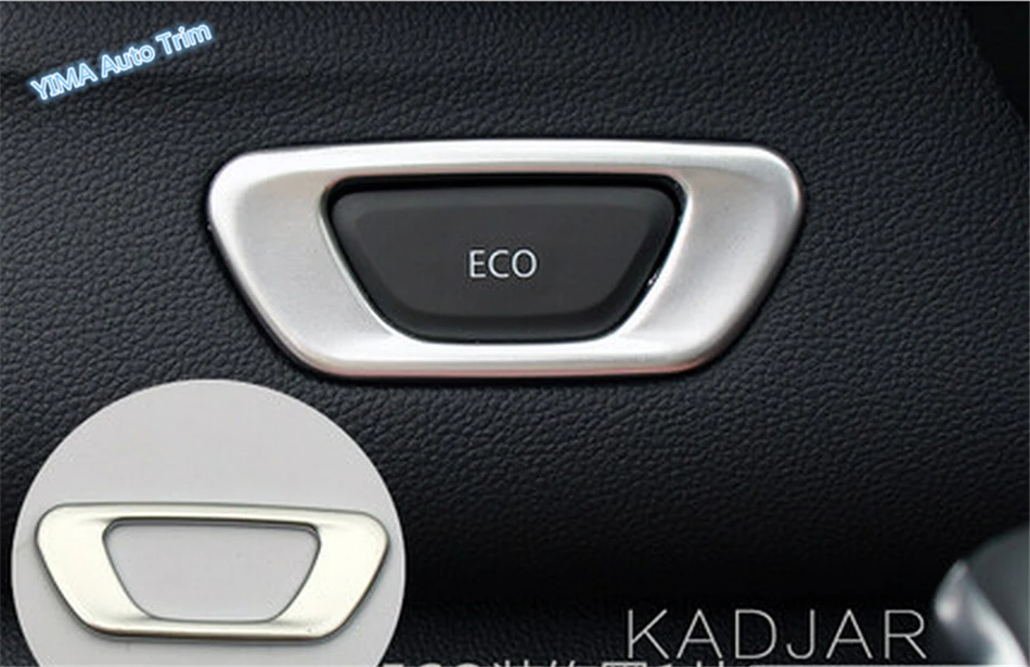 Кнопка переключателя Lapetus EOC декоративная крышка обшивка подходит для Renault Kadjar | Отзывы и видеообзор