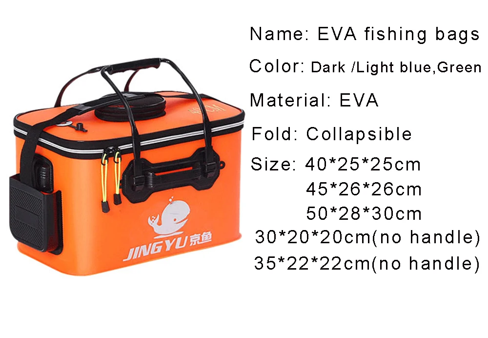 EVA рыболовные сумки, складное ведро, портативное, Походное, утолщенное, на открытом воздухе, для живой рыбы, транспортировка, баррель, рыболовная коробка, высокое качество