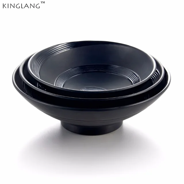 New Big Plastic Japanese resturant Reman Bowl instant ramen bowl better