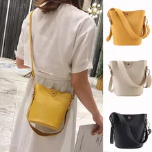 Женские сумки-мессенджеры, женская простая однотонная сумка на плечо, застежка, сумка-мешок через плечо, Сумки Sac Cuir Femme Bolso Mujer
