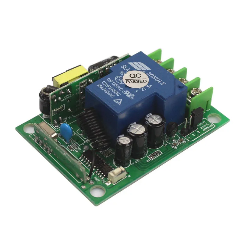 85-250V 110V 220V 30A 1CH RF Wireless Remote Control Switch Relay 220V 30A Relays Module For Lamp LED Water Pump (6)