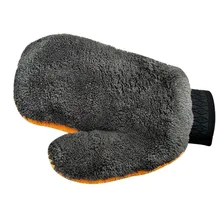 1Pcs Coral Fleece Car Wash Glove Cleaning Mitt Short Wool Mitt Car Washing Brush Cloth