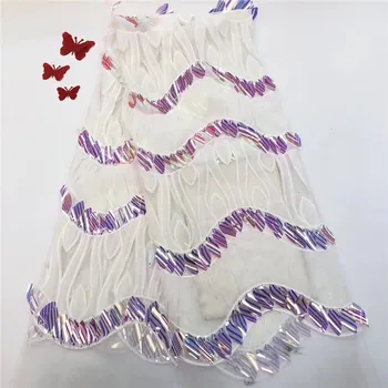 

Elegant party/wedding dress cloth french tulle lace fabric for sewing PNZ875(5yards/lot) free shipping