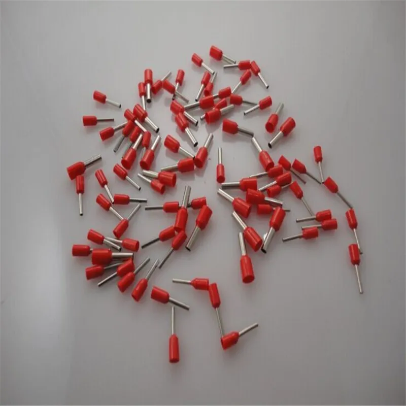 

1000pcs 20 AWG 1.0mm2 Insulated Cord End Terminal Wire Ferrules E1010