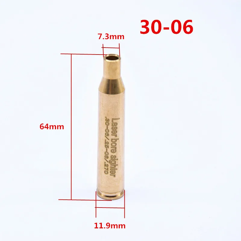 (Без батареек) охотничий красный лазерный бокс CAL.308 .40.6.5 x55 Cal.30 06 картридж