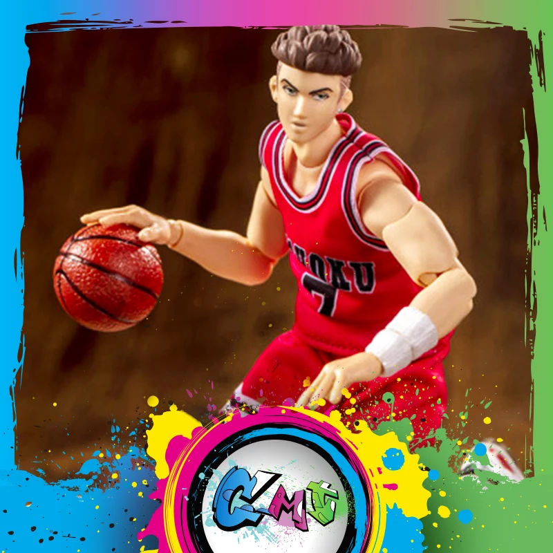 

CMT Instock Dasin Model DM Slam Dunk Basketball #7 Ryouta Miyagi S.H.Figures S.H.F Action Figure Anime PVC Toys Figure