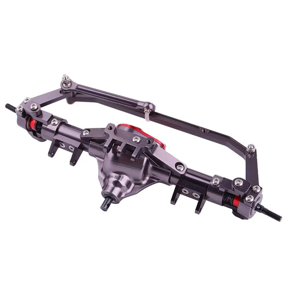 LeadingStar 1/10 RC автомобиль CNC алюминиевый передний + задний рок мост машина для 1:10