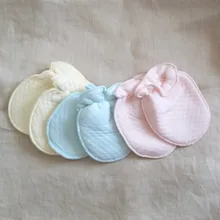 2 пара/лот Детские рукавицы для новорожденных зимние хлопковые перчатки против царапин детские варежки для девочек и мальчиков для новорожденных