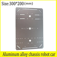 NEW Aluminum alloy chassis robot car 2wd 4wd rc car chassis motor smart robot car chassis High-strength tank car chassis
