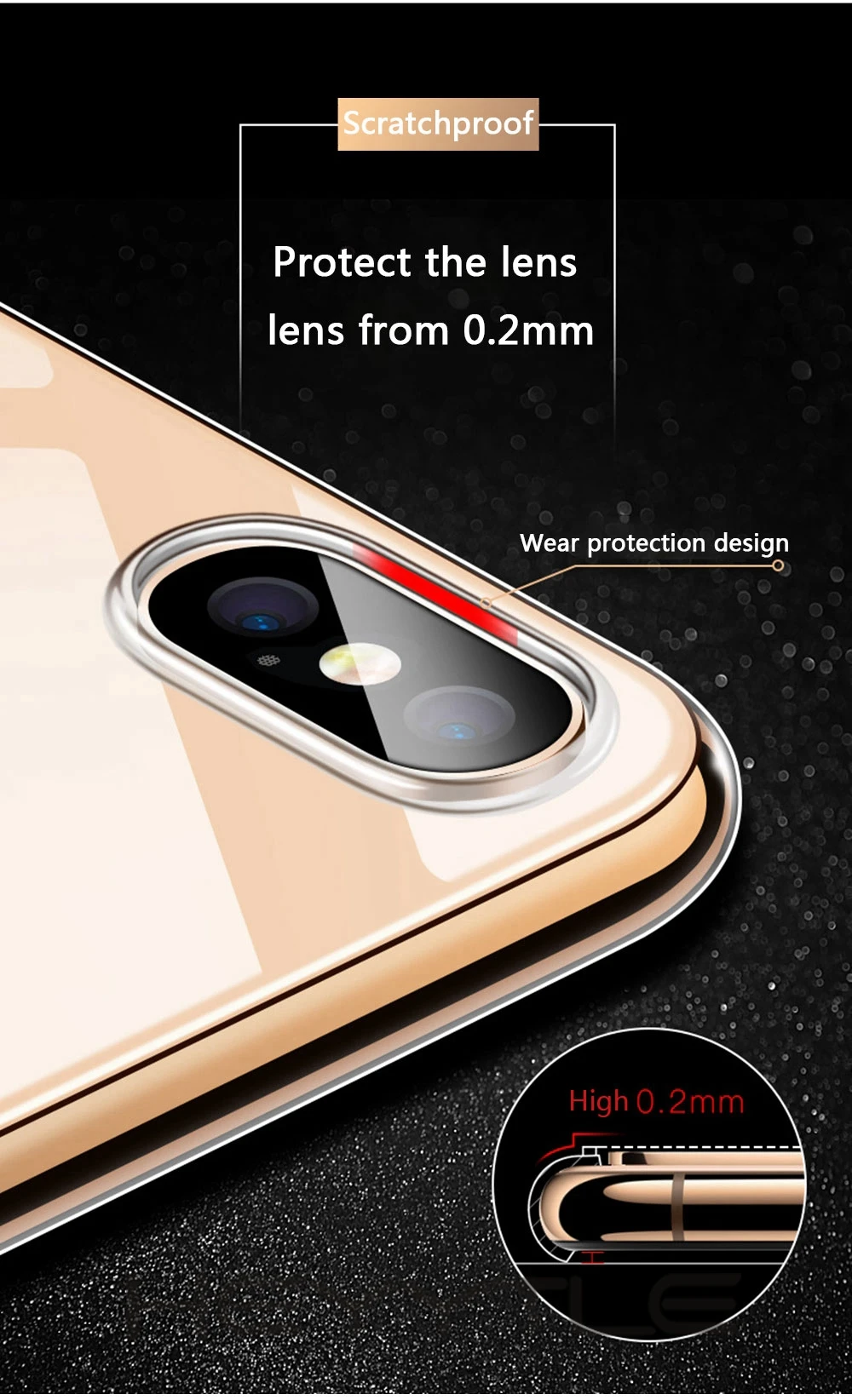 Heyytle Ultra Slim Transparent Phone Case For iPhone 8 7 6 6s Plus X XS max XR Clear Cases For iPhone 8Plus Soft TPU Cover Coque