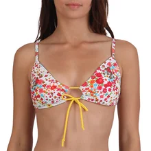 Новое поступление цветастые купальники женщины дамы сексуальное росту хлопка-ватник купальник бикини бюстгальтер или нижнее белье