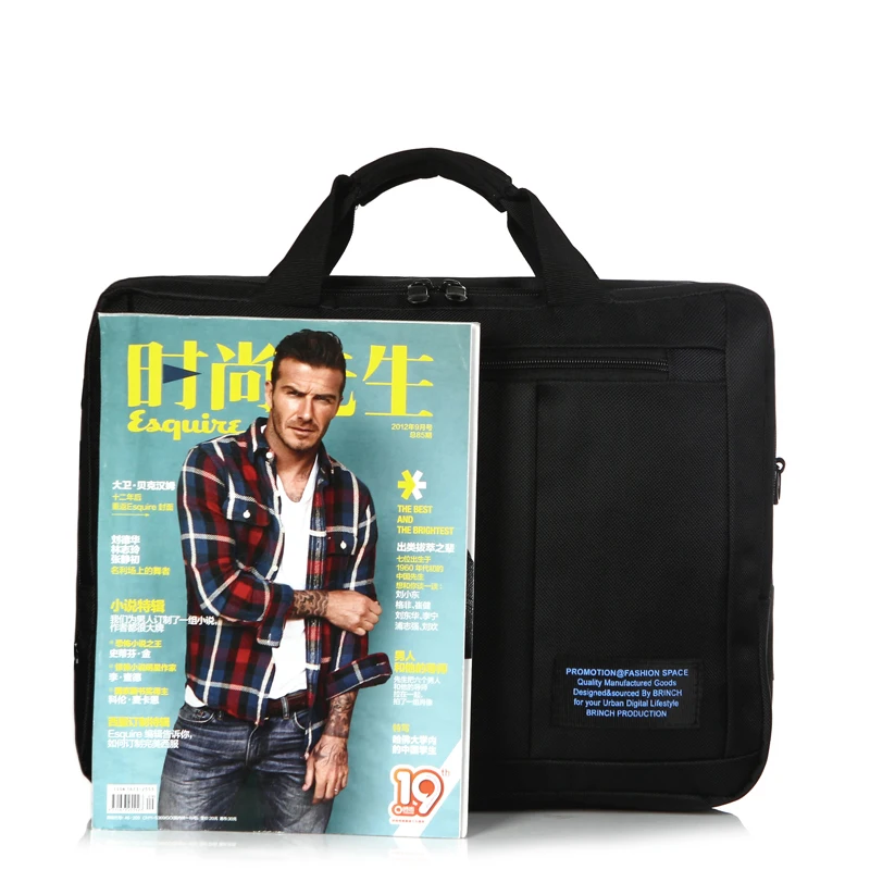 BRINCH 15,6 дюймов нейлоновая деловая сумка для ноутбука портфель рюкзак ранец для Macbook/ноутбука до 15,6 дюймов
