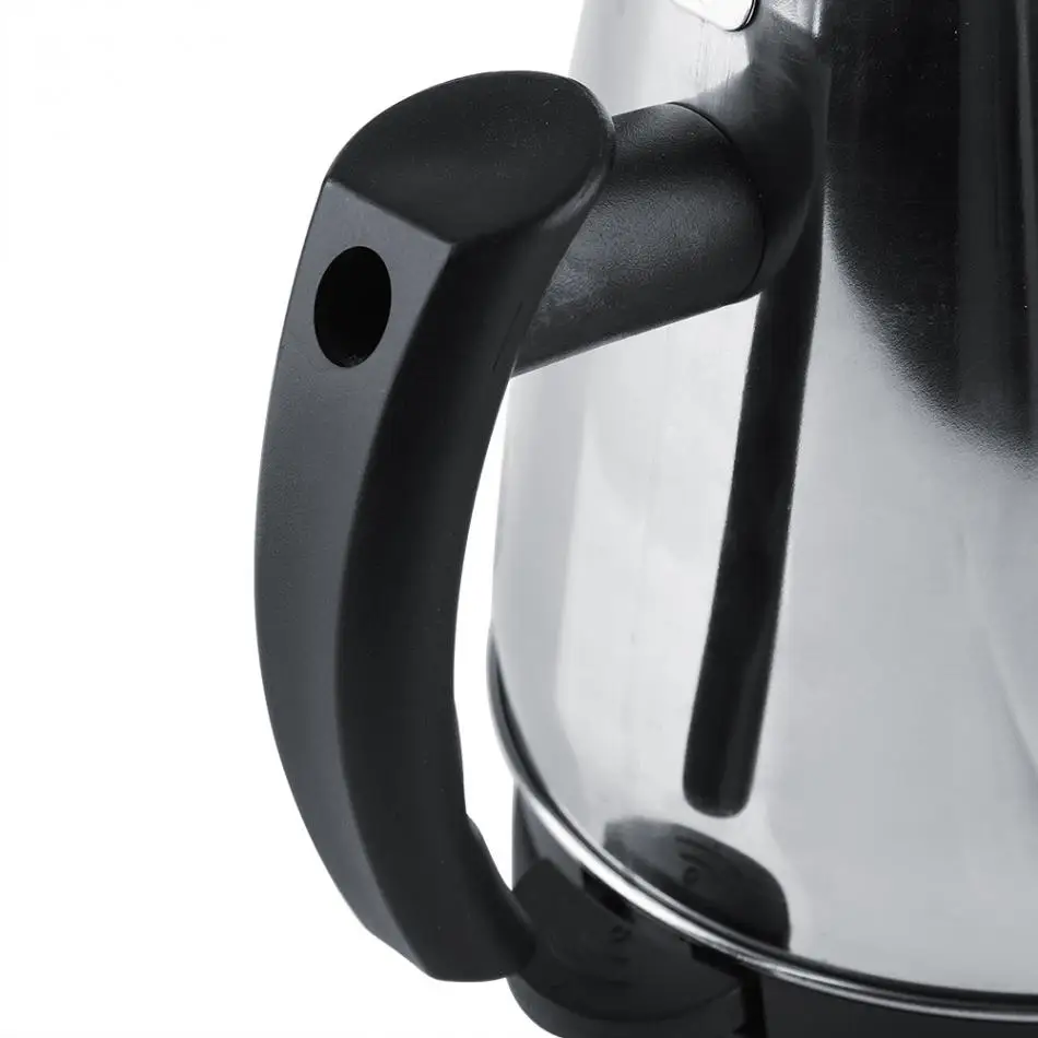 1L 304 Нержавеющая сталь Электрический чайник быстро нагрева воды кипения горшок высокой Мощность Электрический чайник безопасность автоматическое отключение Функция быстрый